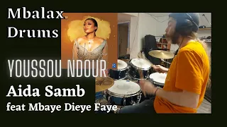 Youssou N'Dour (Aida Samb) Mbalax Drum Cover