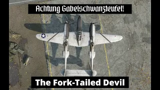 A Tutorial For The P-38 Lightning, THE FORK-TAILED DEVIL! War Thunder P-38 Gameplay & Tutorial