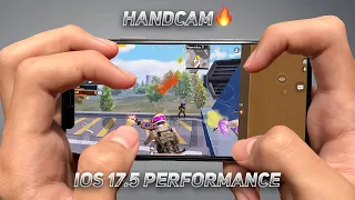 iPhone XS Max PUBG Mobile New Full Handcam Gameplay🔥 | PUBG/BGMI Perfromance After Update!😍