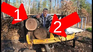 TWO Ways To SPLIT FIREWOOD!