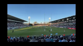 HEGOAK à Jean Dauger après la victoire contre Toulon le 31 décembre 2022