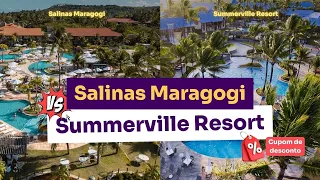 Salinas Maragogi vs Summerville Resort. Qual o melhor resort all inclusive?