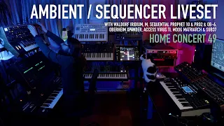 Home Concert #49 (Ambient / Sequencer set)