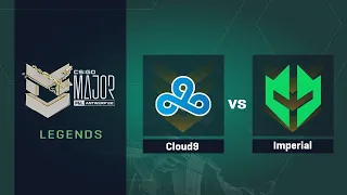 Cloud9 vs Imperial | Карта 3 Mirage | PGL Major Antwerp 2022