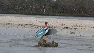 SURFING HURRICANE Idalia! Biggest waves on the gulf