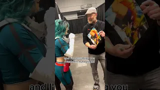 Meeting ALL MIGHT! - Chris Sabat! #myheroacademia #bnha #mha #bokunoheroacademia #anime #manga