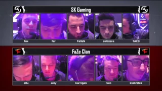 ELEAGUE Major 2017 – Quarter-Finals, SK Gaming vs. FaZe Clan BO3: Full Match