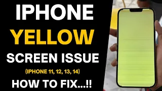 How to Fix iPhone Yellow Screen Issue ?
