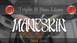 Maneskin   Baby Said Bass Cover with Tabs