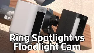 Ring Spotlight Cam vs Floodlight Cam review | TechHive