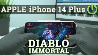 Apple * iPHONE 14 PLUS * - DIABLO Immortal | Gaming TEST | A15 | AMAZING OLED