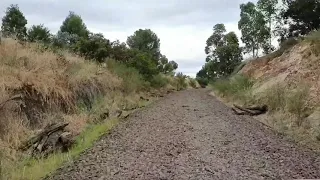 First car on the maryborough castlemaine railway line