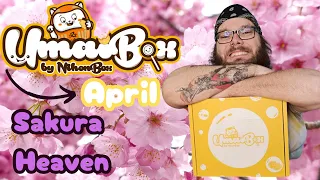 Sakura Heaven UMAIBOX April Unboxing und Taste-Test - original japanische Snacks & Sweets! Nihonbox