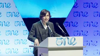 One Young World conference in Belfast - Keynote speech Oct 2023 - Aidan Gallagher #OYW23