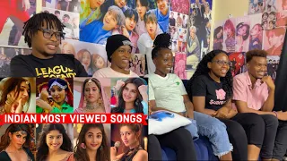 Africans react to Top 100 Most Viewed Indian Songs on Youtube of All Time |Most Watched Indian Songs