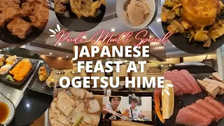 Love, Pride, and Sushi: Our Anniversary Ultimate Japanese Experience at Ogetsu Hime!