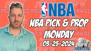 Free NBA Picks and Props Today 3/25/24 | Kevin Thomas’ Free NBA Predictions