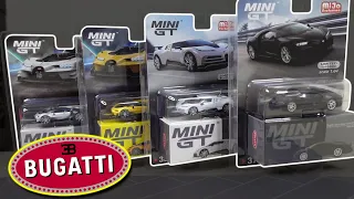 Abramos puro Bugatti, VISION GT, CHIRON Y CENTODIECI de Mini GT ✨️