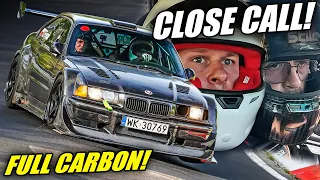 Full Carbon, FULL SEND! BMW E36 M3 S54 Wide Body // Nürburgring