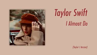 Taylor Swift - I Almost Do (Taylor's Version) Instrumental