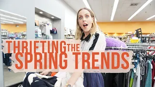 SPRING SUMMER 2020 TRENDS// THRIFTING THE SPRING TRENDS