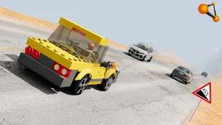 ОПАСНАЯ ИГРУШКА! У ЛЕГО МАШИНКИ ОТКАЗАЛИ ТОРМОЗА | BeamNG.drive