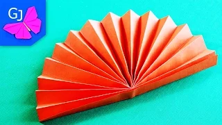 Easy Origami Paper Fan