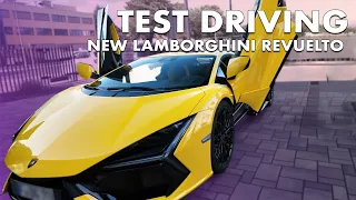 Test driving the Lamborghini Revuelto