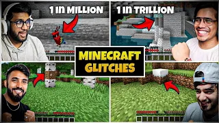 MINECRAFT GLITCHES In GAMERS World!! @TechnoGamerzOfficial @YesSmartyPie