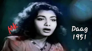 aye mere dil kahi aur chal gham ki duniya se dil_Daag_Dilip& Nimmi _Talat_Lata_Shailendra_S J_a tri.