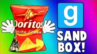 Vanoss Gaming | Gmod Sandbox | Funny Moments - Majestic Forest, Doritos Bag Fight, Space Ship