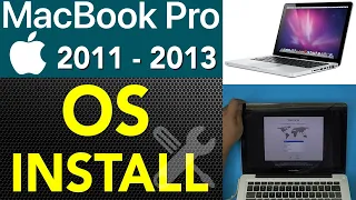 MacBook Pro 2011 -  2013  👉OS INSTALL