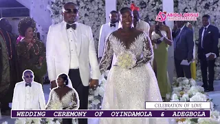 Luxurious wedding of Alhaja Montai Okesanjo's daughter Oyindamola and her Bestfriend Adegbola.