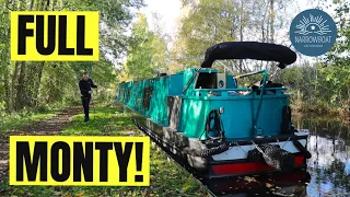 Cruising Solo Down the Montgomery Canal - Narrowboat Life in Wales  Ep150