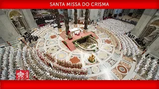 Papa Francisco - Santa Missa do Crisma 2018-03-29