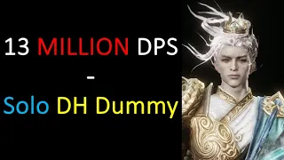 Diablo Immortal - How to deal 13m DPS as solo demon hunter (detailed build guide and stat breakdown)