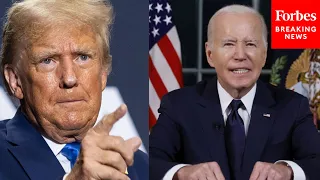 Trump Rips Biden For 'One Of The Most Dangerous & Deluded Speeches Ever Delivered' From Oval Office