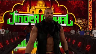 WWE 2K24 Jinder Mahal Entrance (Updated Raw 2024 Attire) with Indus Sher