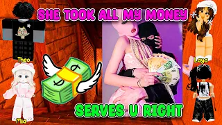 🥑TEXT to speech emoji Roblox🥑MY TOXIC BF CHEATED ON  ME WITH A GOLD DIGGER🥑