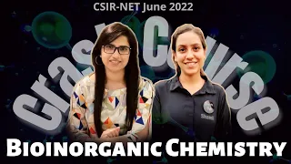 Bioinorganic Chemistry| Crash Course| CSIR-NET June 2022| J Chemistry| J Chemistry team Crash Course