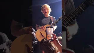 Ed Sheeran, “The Parting Glass” + “Afterglow” close up - Tabernacle, Atlanta 5-26-2023