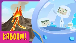 🟠 KABOOM - Full Episode l Earth To Luna!