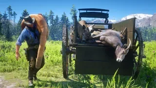 ARTHUR ACHÈTE UN CHARIOT DE CHASSE! RED DEAD REDEMPTION 2