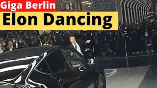 BREAKING! Elon Musk's Signature Dance and Speech at Tesla Giga Berlin's Opening Ceremony