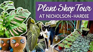 The Most Unique Houseplant Shop I've Ever Been Too! | Nicholson-Hardie Plant Shop Tour