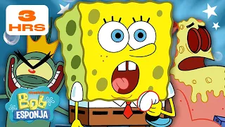 Lo MEJOR de las temporadas 9, 10 Y 11 de Bob Esponja🥇 | Compilación de más de 3 horas | Bob Esponja