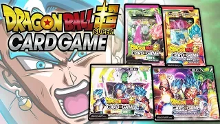 OPENING EVERY DRAGON BALL SUPER CARD GAME PRODUCT EVER MADE!!! (So Far)