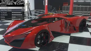 GTA 5 - Past DLC Vehicle Customization - Grotti X80 Proto (Ferrari F80 Concept)