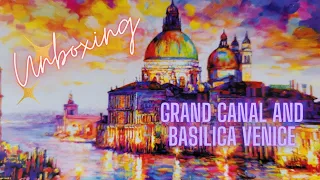 Unboxing Grand Canal and Basilica Venice from Diamond Art Club