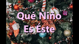 Qué Niño Es Éste (What Child Is This) -Karaoke Flauta Alta Instrumental Christmas Greensleeves V1